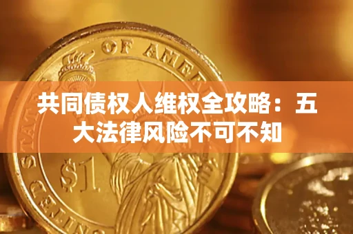 武汉共同债权人维权全攻略：五大法律风险不可不知