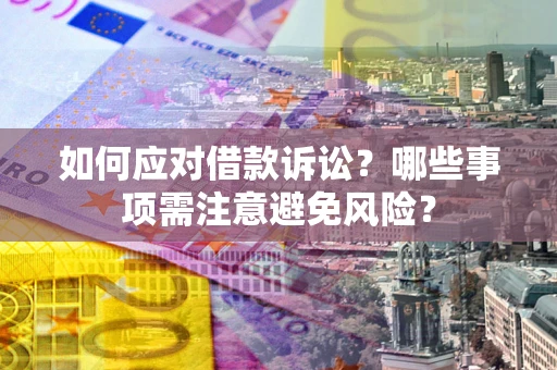 武汉如何应对借款诉讼？哪些事项需注意避免风险？