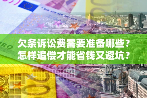 武汉欠条诉讼费需要准备哪些？怎样追偿才能省钱又避坑？