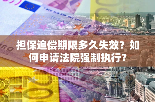 武汉担保追偿期限多久失效？如何申请法院强制执行？