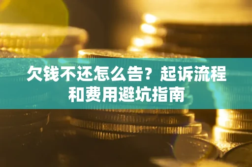 武汉欠钱不还怎么告?起诉流程和费用避坑指南 武汉欠钱不还怎么告?起诉流程和费用避坑指南