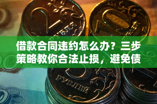 武汉借款合同违约怎么办？三步策略教你合法止损，避免债务危机升级