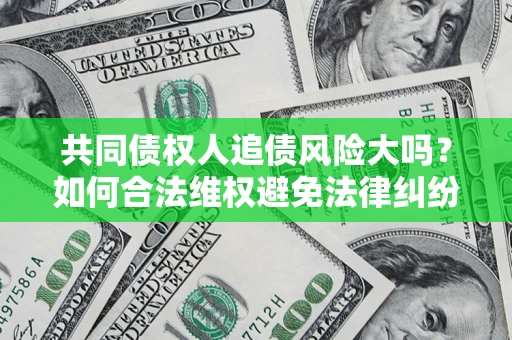 武汉共同债权人追债风险大吗?如何合法维权避免法律纠纷? 武汉共同债权人追债风险大吗?如何合法维权避免法律纠纷?