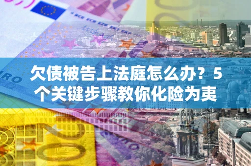 武汉欠债被告上法庭怎么办？5个关键步骤教你化险为夷