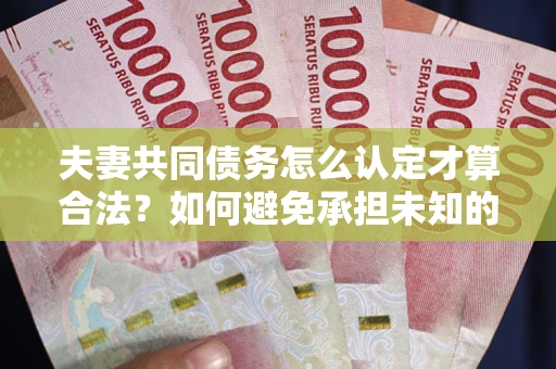 武汉夫妻共同债务怎么认定才算合法？如何避免承担未知的债务风险？