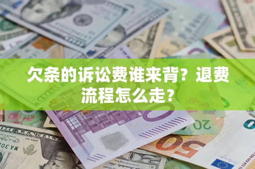武汉欠条的诉讼费谁来背？退费流程怎么走？