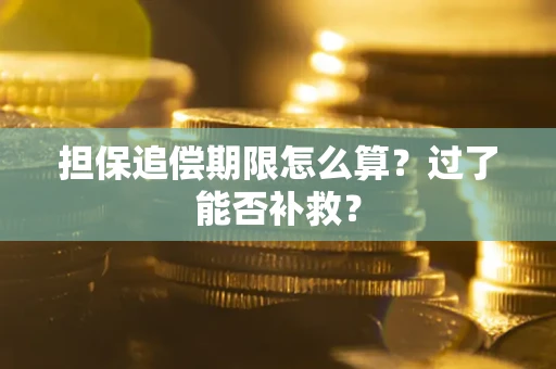 武汉担保追偿期限怎么算？过了能否补救？